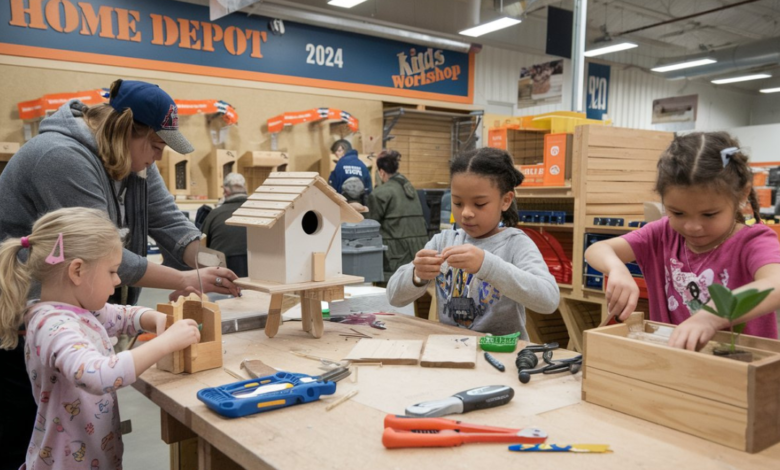 home depot kids workshop 2024