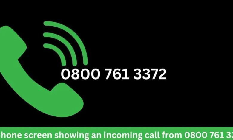 0800 761 3372